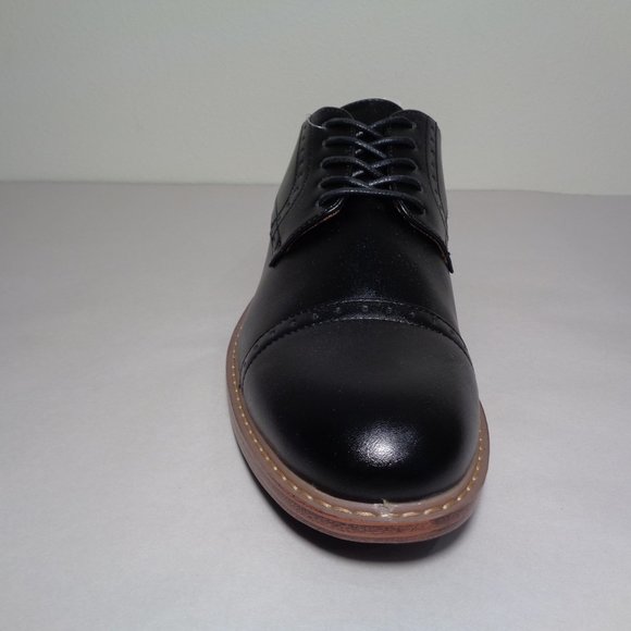 Nunn Bush PARSON CT OX Black Cap Toe New Oxfords main image 6